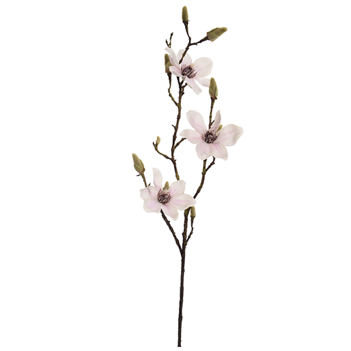 [547324] Jasaco | Sierbloem Large Magnolia Spray Cream Pink 90cm
