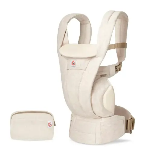 [547357] Ergobaby | Babybuidel Omni Deluxe Linen Natural Linen