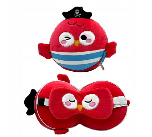 [547386] Relaxeazzz | Reiskussen Slaapmasker Papegaai Piraat Roger