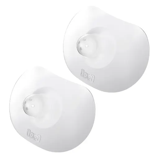 [547612] Difrax | Tepelhoedje Siliconen met Bewaardoos M/L 2-pack