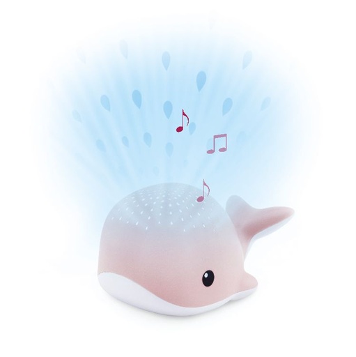 [547659] Zazu | Nachtlamp met Projectie Wally Purple Walvis 