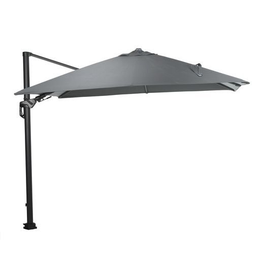 [547697] Garden Imp. | Parasol Hawaii Lumen Carbon Donker Grijs 300x300cm
