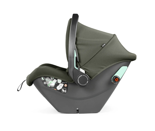 [547707] Peg Perego | Autostoel Primo Viaggio Lounge Metal Groengrijs Gr 0+