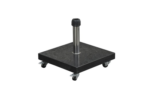 [547723] Garden Imp. | Parasolvoet Eureka Graniet Verrijdbaar Royal Antraciet 60Kg