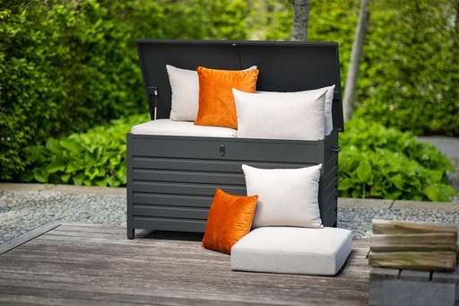 [547735] Garden Imp. | Box Cambridge Kussenbox Aluminium 1240L 155x97cm