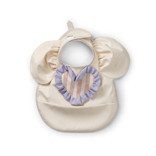 [548268] Elodie | Slabbetje met Opvangbakje Oat White 