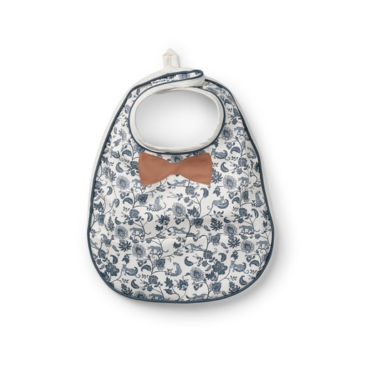[548273] Elodie | Slabbetje met Opvangbakje Garden Leo Toile Bow 