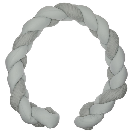 [548794] BB&Co | Parkbumper Vlecht Mix & Match Multifunctioneel Mint Groen 200cm