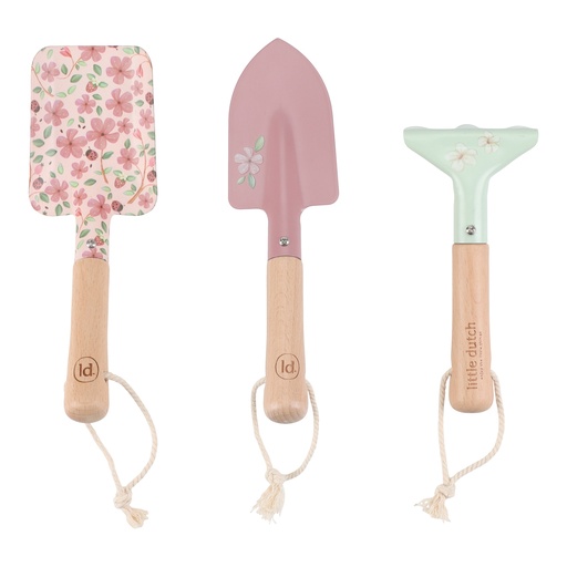 [549147] Little Dutch | Educatief Speelgoed Fairy Garden Tuingereedschap 3-delig