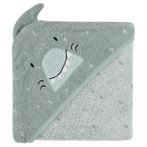 [549207] Trixie | Badcape Mr. Shark Grijs 75x75cm