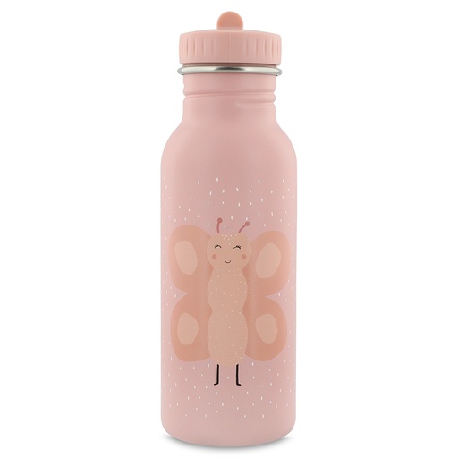 [549237] Trixie | Drinkfles Mrs. Butterfly Roze 500ml
