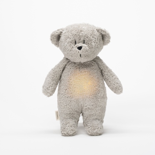 [549369] Moonie | Slaapknuffel The Humming Bear Gray Natur 2.0