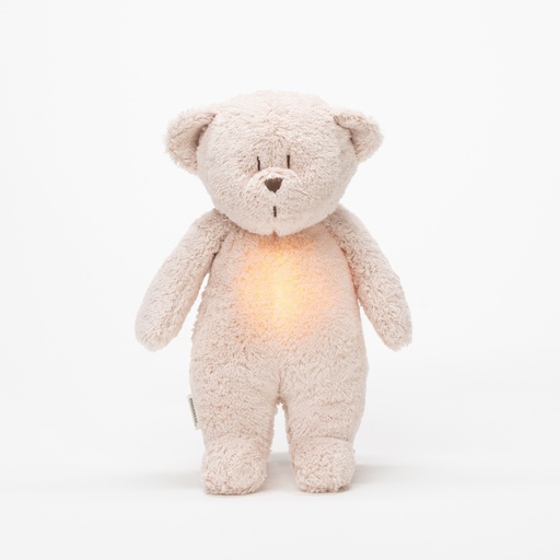 [549371] Moonie | Slaapknuffel The Humming Bear Rose Natur 2.0