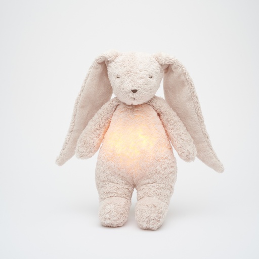 [549377] Moonie | Slaapknuffel The Humming Bunny Rose Natur 2.0