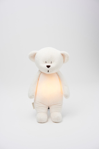 [549382] Moonie | Slaapknuffel The Humming Bear Cream 2.0
