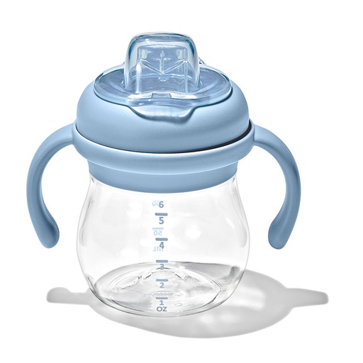 [549699] Oxo | Drinkbeker Transitions Antilekbeker met Zachte Tuit Afneembare Handvaten Dusk Blauw 150ml