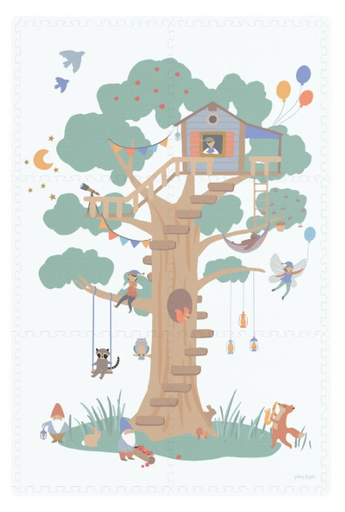 [550126] Play & Go | Puzzelmat Eevaa Treehouse 120 x 180 x 1.4cm  