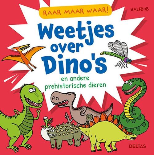 [455095] Deltas | Boek "Weetjes over dino's"