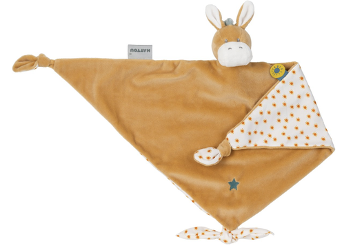 [550170] Nattou | Knuffeldoekje Félix & Léo Maxi-Doudou Ezel Leo