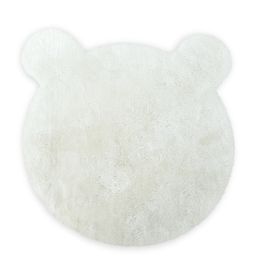 [550415] Living Nature | Tapijt Bear Ecru 75x75cm