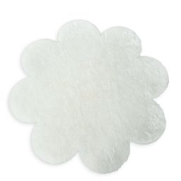 [550416] Living Nature | Tapijt Flower écru 100x100 cm