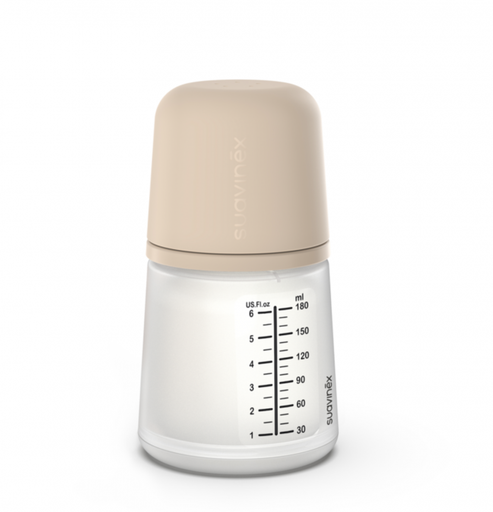 [550426] Suavinex | Drinkfles Tegen Darmkrampjes Zero.Zero 180ML  Slow Flow / S Light