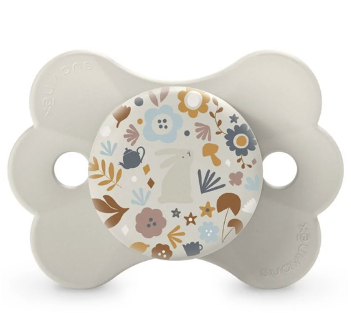 [550432] Suavinex | Fopspeen Wonderland Symmetrische Fopspeen SXPRO Siliconen Beige 0-6m