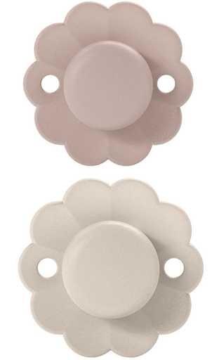 [550453] Suavinex | Fopspeen Wonder Symetrisch SXPRO Siliconen Mauv/Chalk 0-6m 2-pack