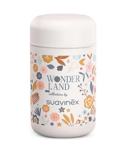 [550520] Suavinex |  WONDERLAND - THERMO-PORTIE BEWAARPORTIE 350ML - Liberty beige