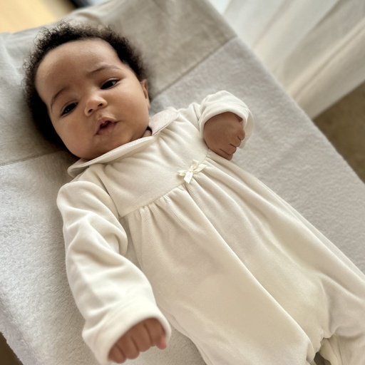 Living Nature | Pyjama Babypakje Elisa Velours Creme/Beige 
