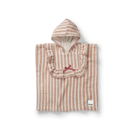 [550626] Elodie | Poncho Candy Stripes Roze