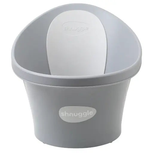 [550791] Shnuggle | Bad/Bademmer Shnuggle Bath Pebble Grey 