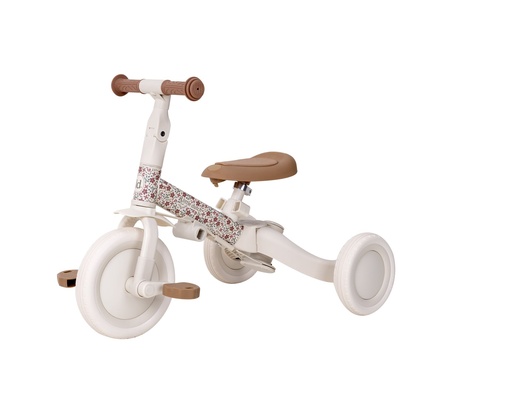 [550807] Little Dutch | Loopfiets/Driewieler Sunny Flower Off White