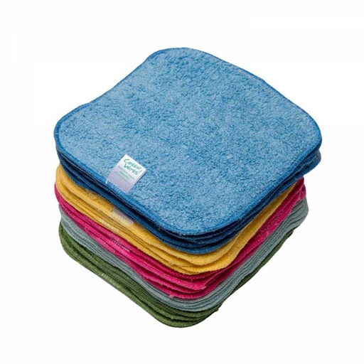 [551016] Cheeky Wipes | Droge Doekjes Organic Cotton Rainbow  Baby Wipes 15x15cm 25-pack