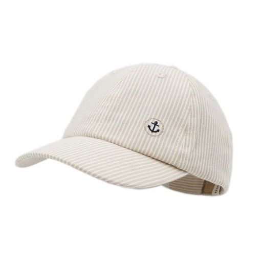 Maximo | Pet Little Anchor Velcro Sluiting Beige-Streifen 