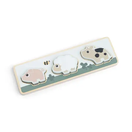 [551270] Done by Deer | Puzzel Tiny Farm Educatieve Puzzel +12M