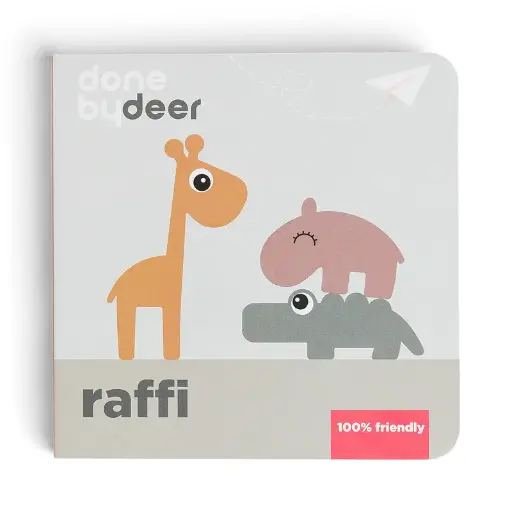 [551276] Done by Deer | Boek Friends Raffi Karton