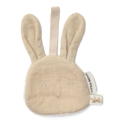 [551342] Little Dutch | Fopspeendoekje Konijn Beige