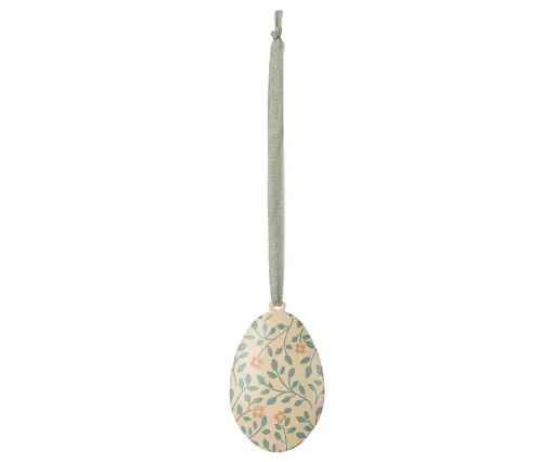 [551344] Maileg | Hangfiguur Ei Branches Easter Egg Ornament Dark Mint Groen
