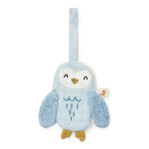 [551569] Little Dutch | Fopspeendoekje Forest Friends Uil 