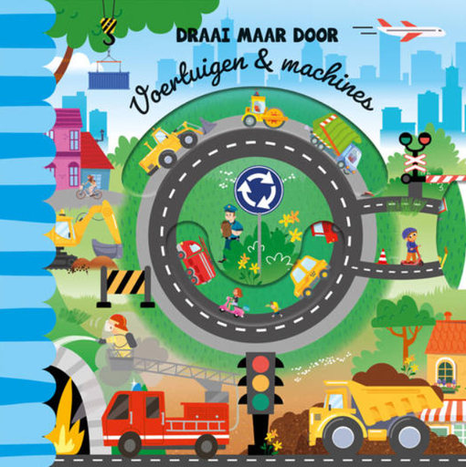 [551584] De Lantaarn | Boek "Draai maar door voertuigen & machines"