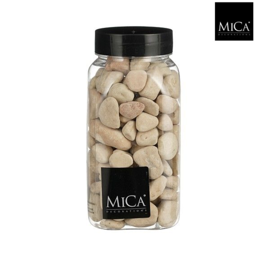 [551682] Mica | Decoratie Stenen Beige 2-4cm 650ml