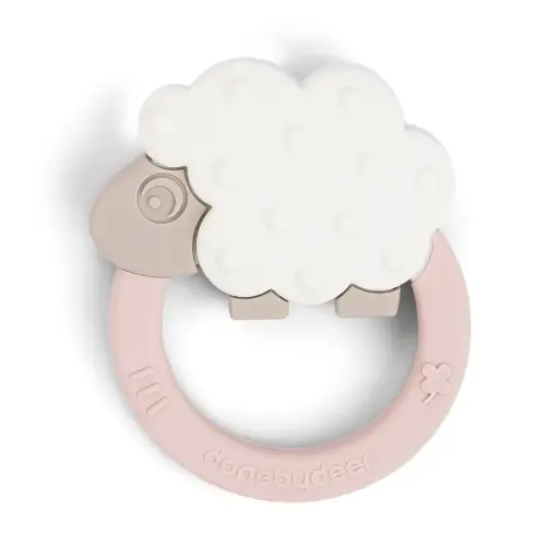[551712] Done By Deer | Bijtring Sheepy Powder Schaap Roze