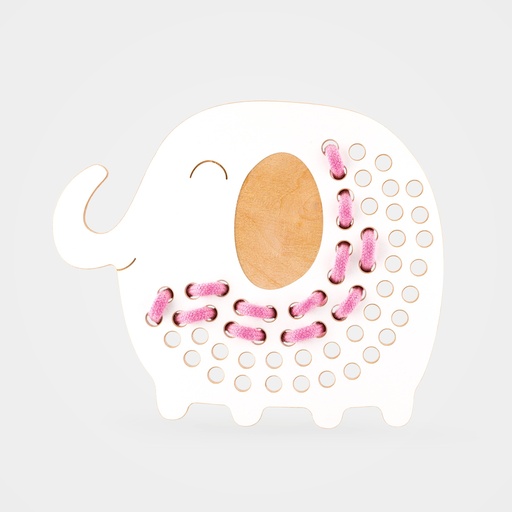 [551748] Milin | Educatief Speelgoed Oliver The Elephant Rijgspeelgoed