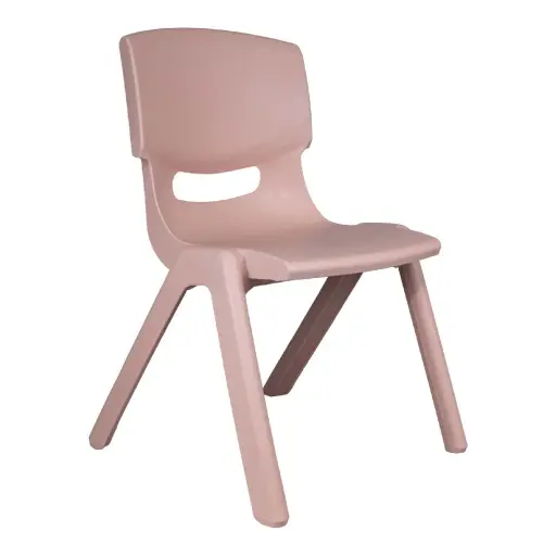 [551959] Van Der Meulen | Kinderstoel Plastic Pastel Roze
