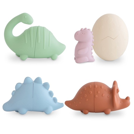 [552413] Mushie | Badspeelgoed Dino Bath Play Set