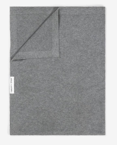 [552633] Joolz | Deken Cloud Soft Blanket vr Draagmand/Park Stormy Grey