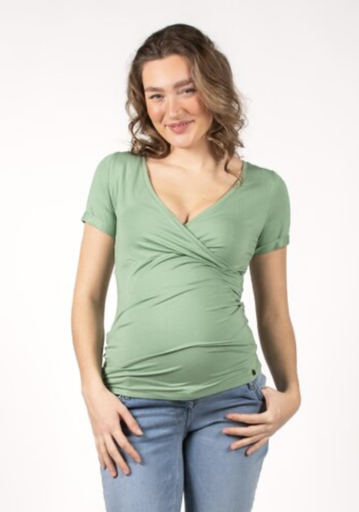 Love2Wait | T-shirt Shirt Nursing Pistachio