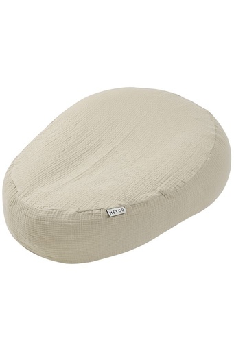 [553271] Meyco | Hoes vr Positioneringskussen Pre-Washed Hydrofiel Relax Cover Sand 