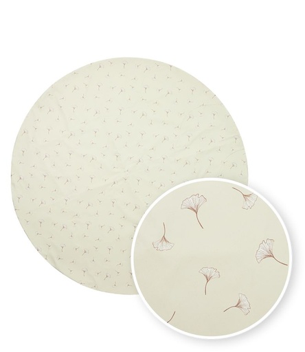 [553277] Meyco | Knoeimat Ginkgo Soft Sand Ø110cm
